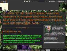 Tablet Screenshot of le-jardin-des-iris-du-barry.com